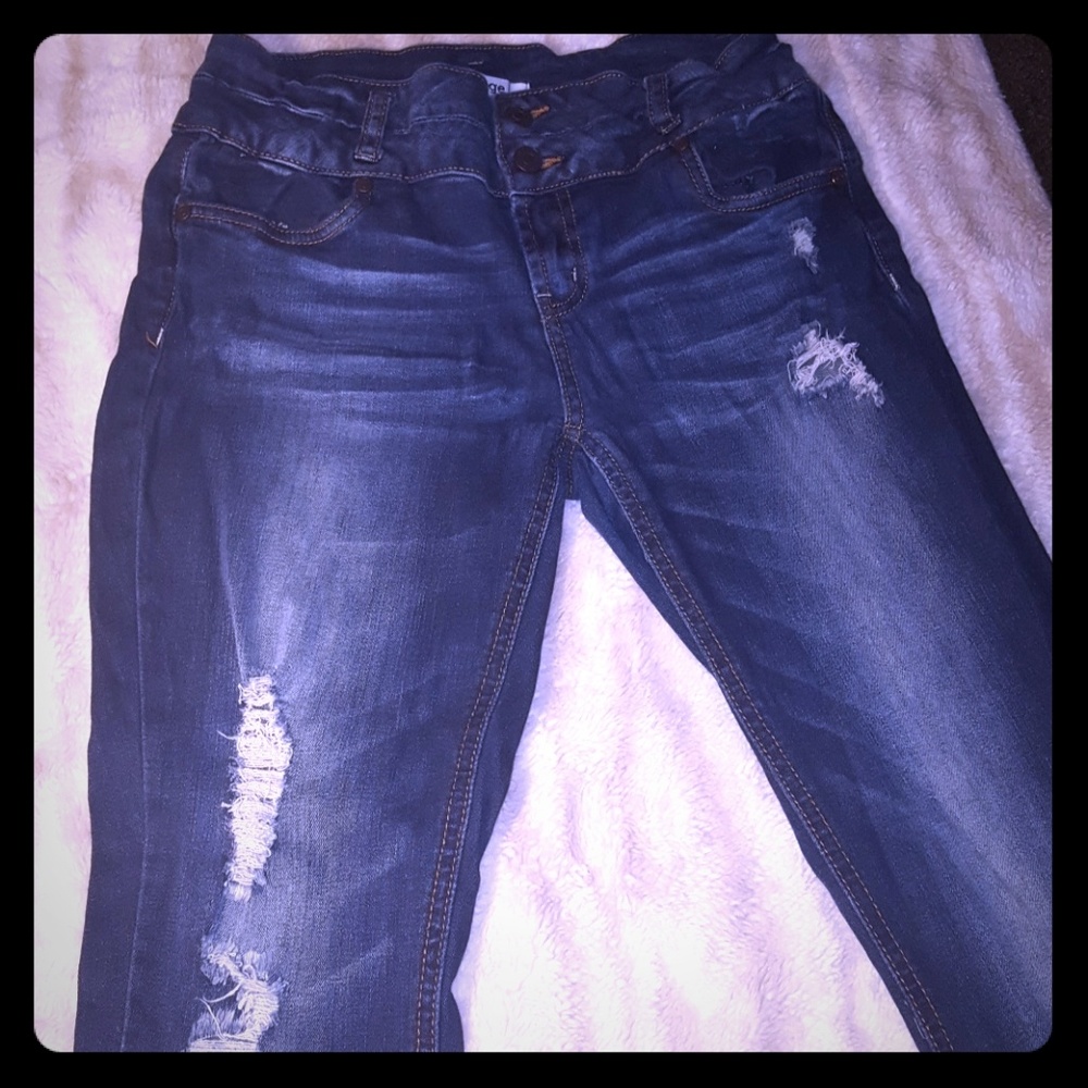 Dark Wash Skinny Jeans